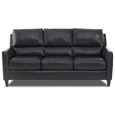 Contemporary Leather Sofa